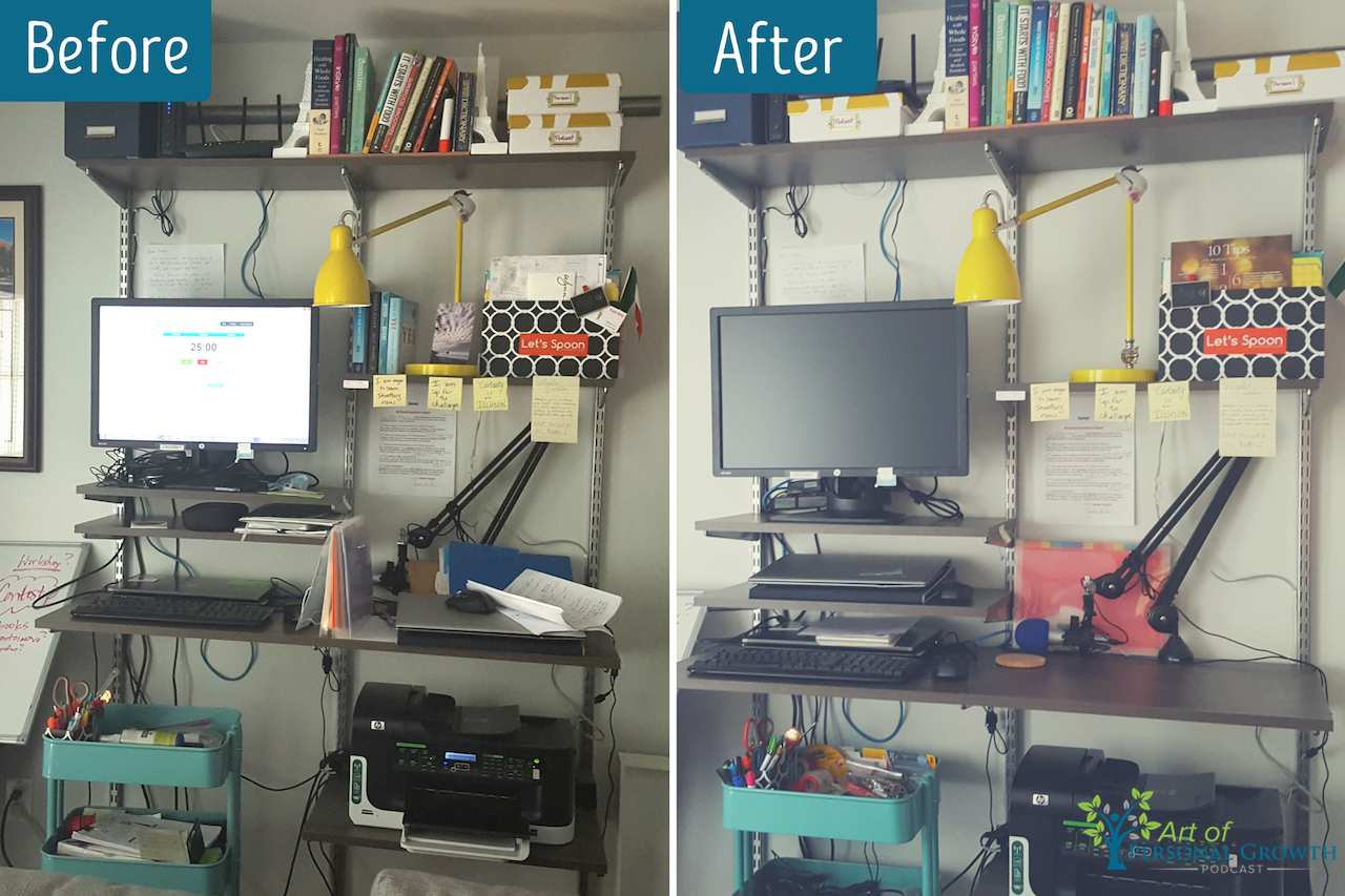 Make Room for What Matters: Before and After Home Office Makeover